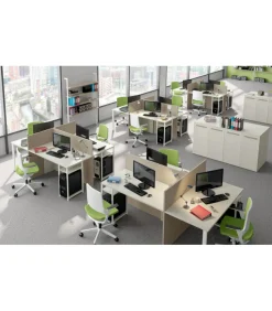 Scrivania A Tre Posti Per Uffici