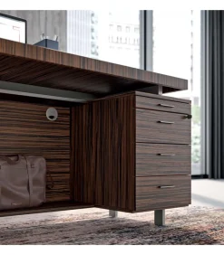 Scrivania Angolare X9, 100% Made In Italy.