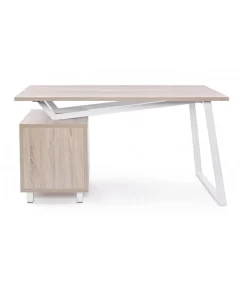 Scrivania Armande Bianca C-Cassettiera