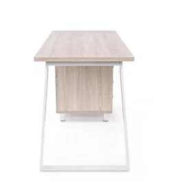 Scrivania Armande Bianca C-Cassettiera