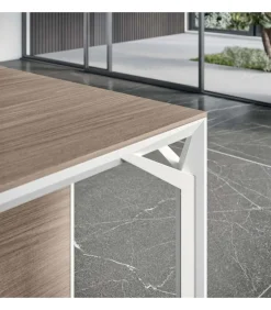 Scrivania Direzionale X8, 100% Made In Italy.