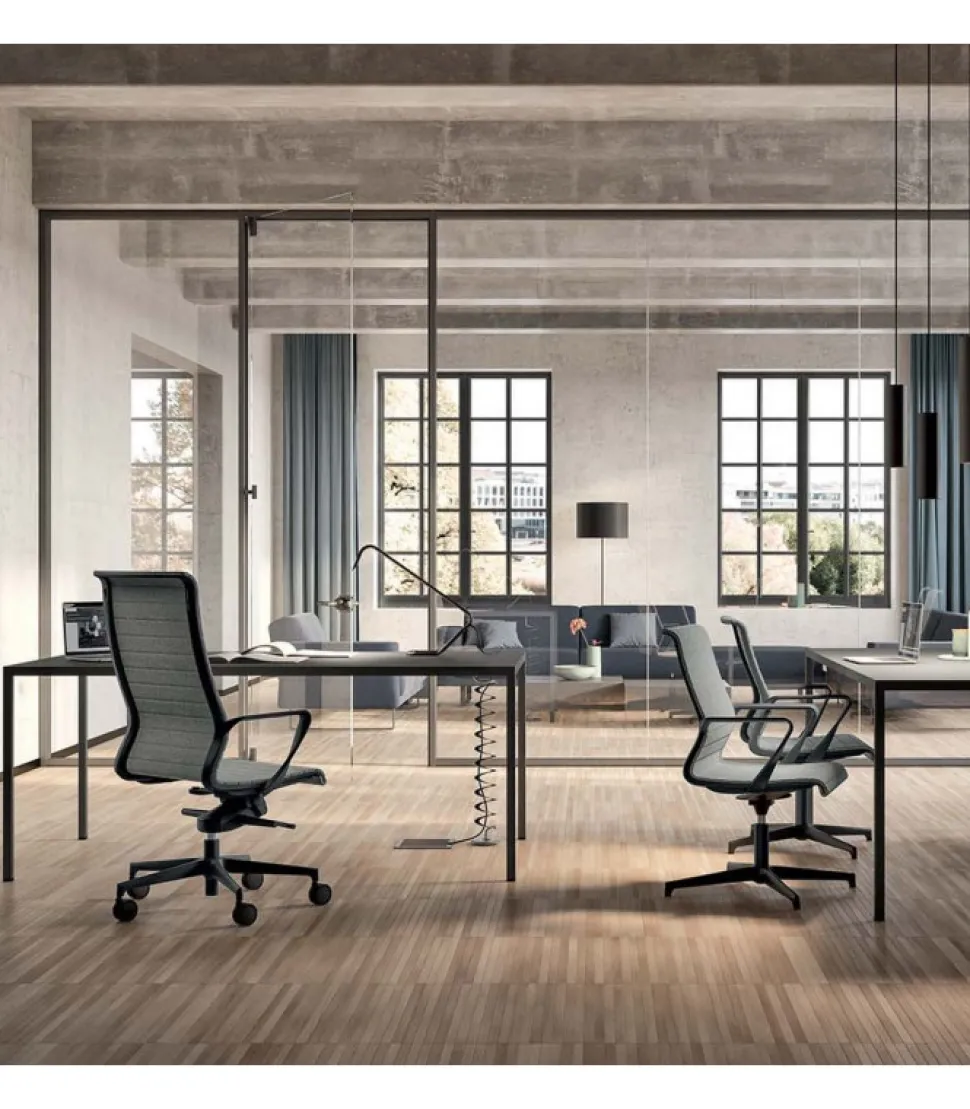 Scrivania X6, 100% Made In Italy.