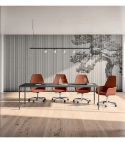 Scrivania X6, 100% Made In Italy.