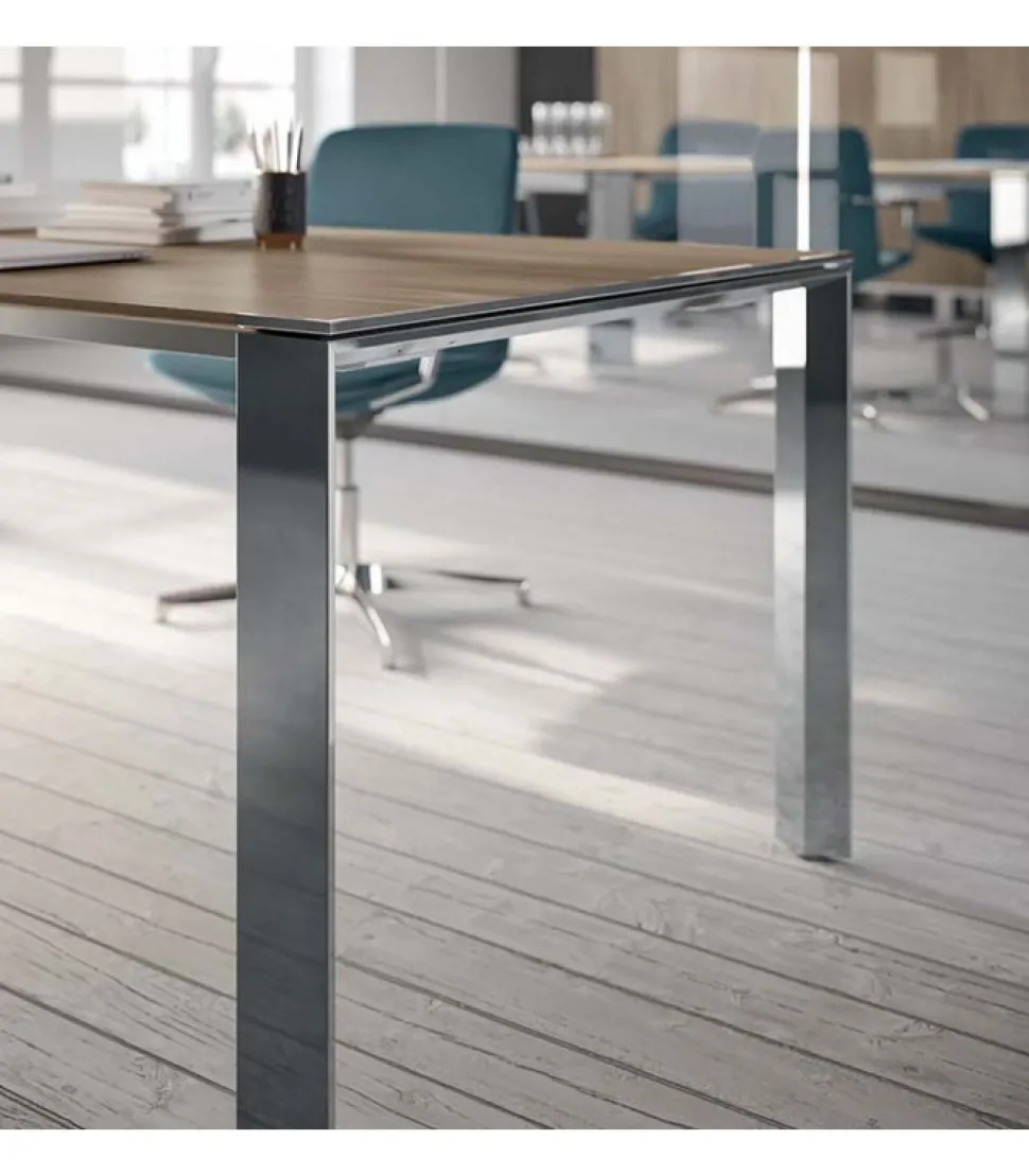 Scrivania X7 Angolare, 100% Made In Italy.