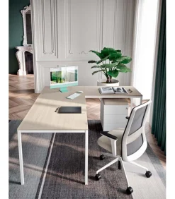 Scrivania X1 Angolare, 100% Made In Italy.
