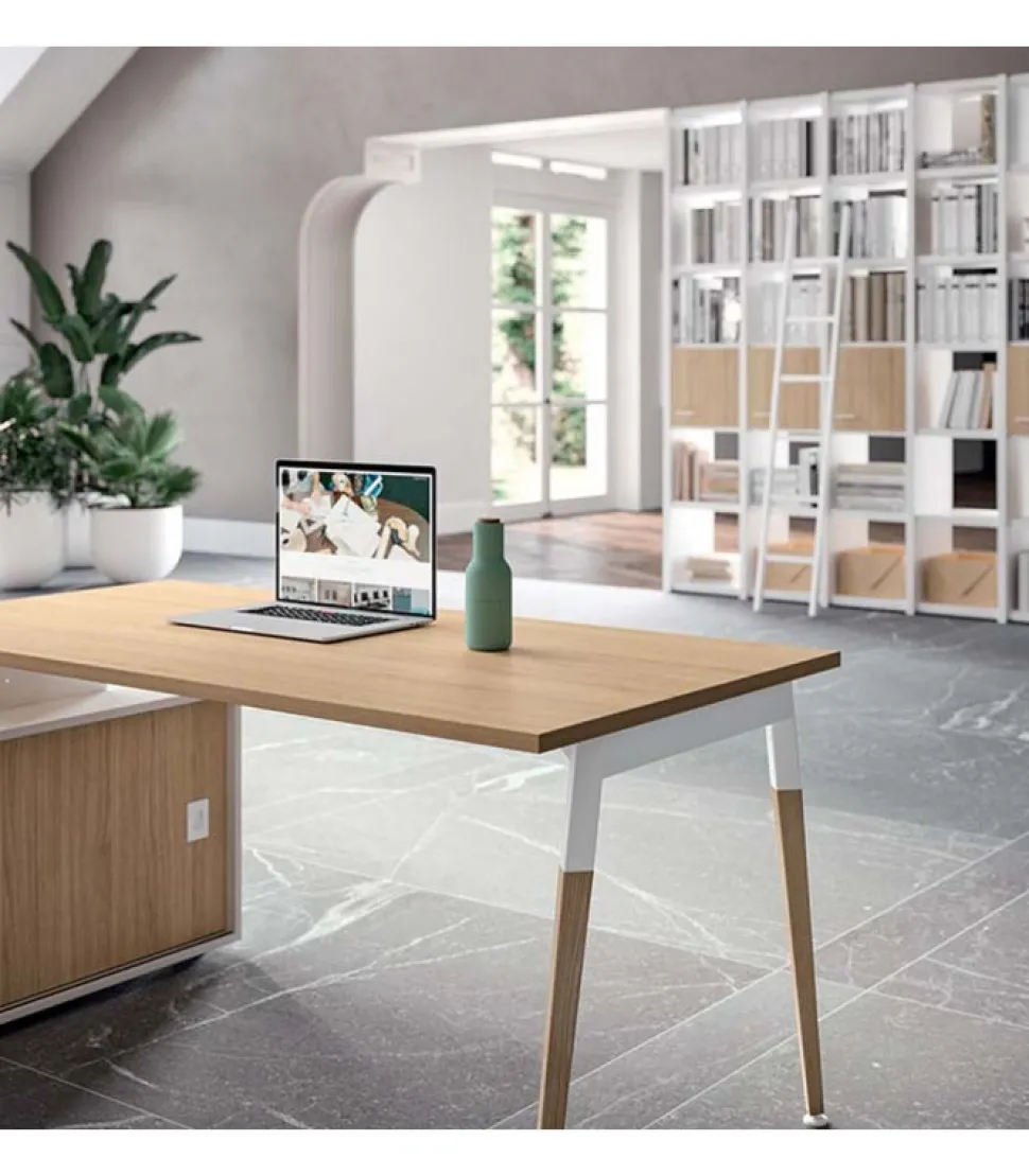 Scrivania X3 Componibile, 100% Made In Italy.