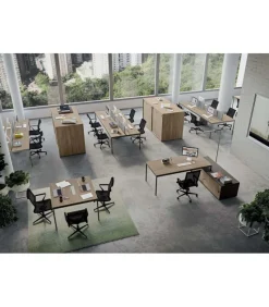 Scrivania X1 Doppia, 100% Made In Italy.