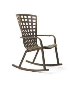 Sedia A Dondolo Folio In Polipropilene Rinforzato