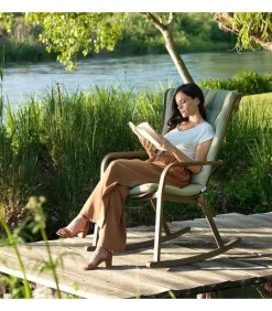 Sedia A Dondolo Folio In Polipropilene Rinforzato