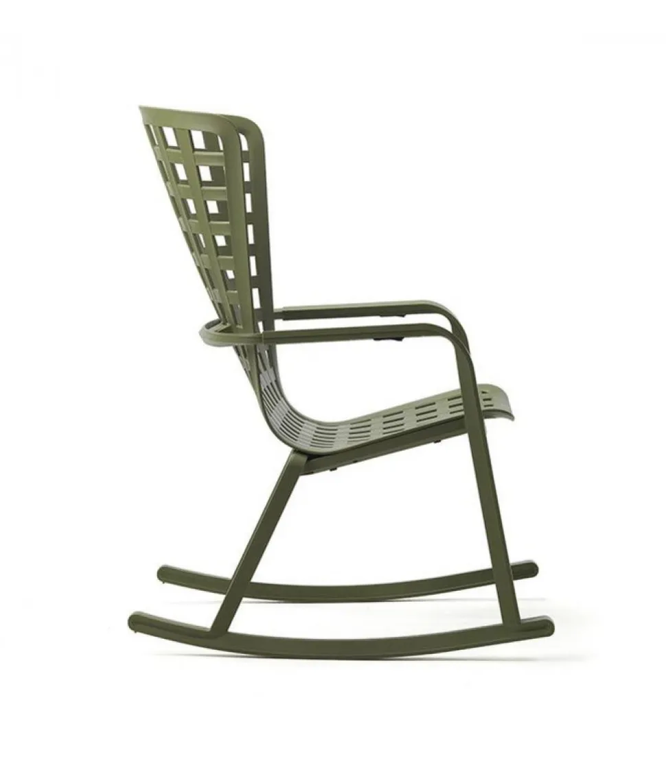 Sedia A Dondolo Folio In Polipropilene Rinforzato