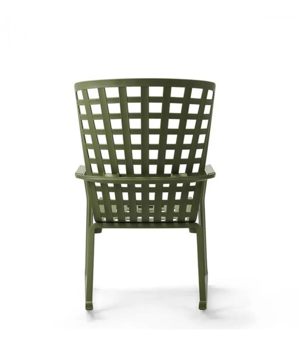 Sedia A Dondolo Folio In Polipropilene Rinforzato