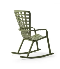 Sedia A Dondolo Folio In Polipropilene Rinforzato