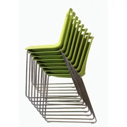 Sedia A Slitta Akami S Dall'Ampia Gamma Di Colori E Finiture