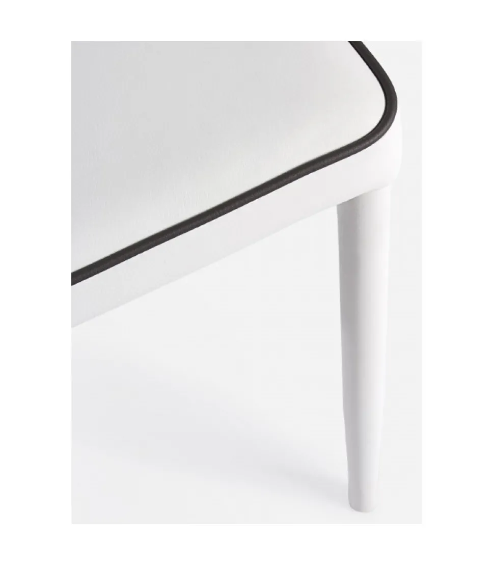 Sedia Achille Bianco