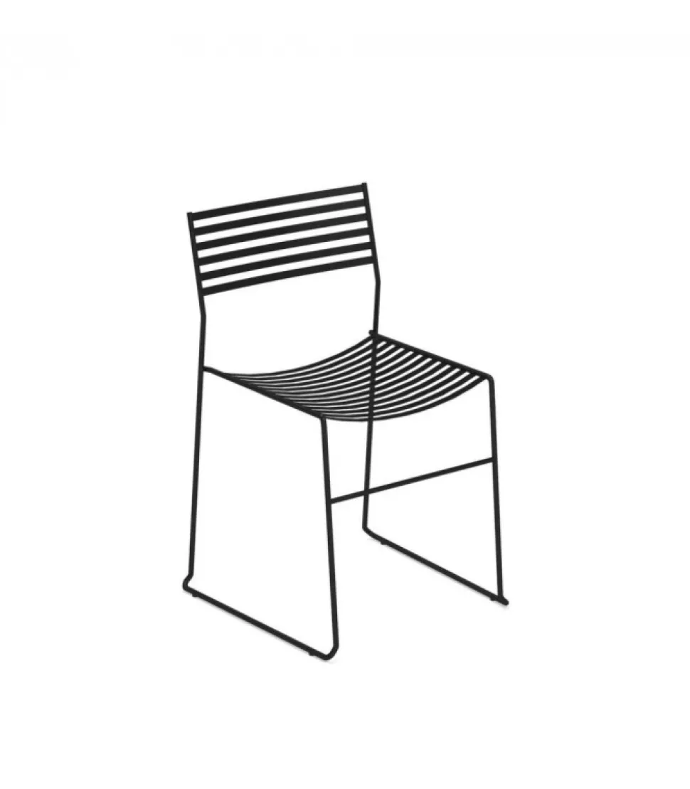 Sedia Aero Sd, Accessoriabile Di Cuscino Per La Seduta.