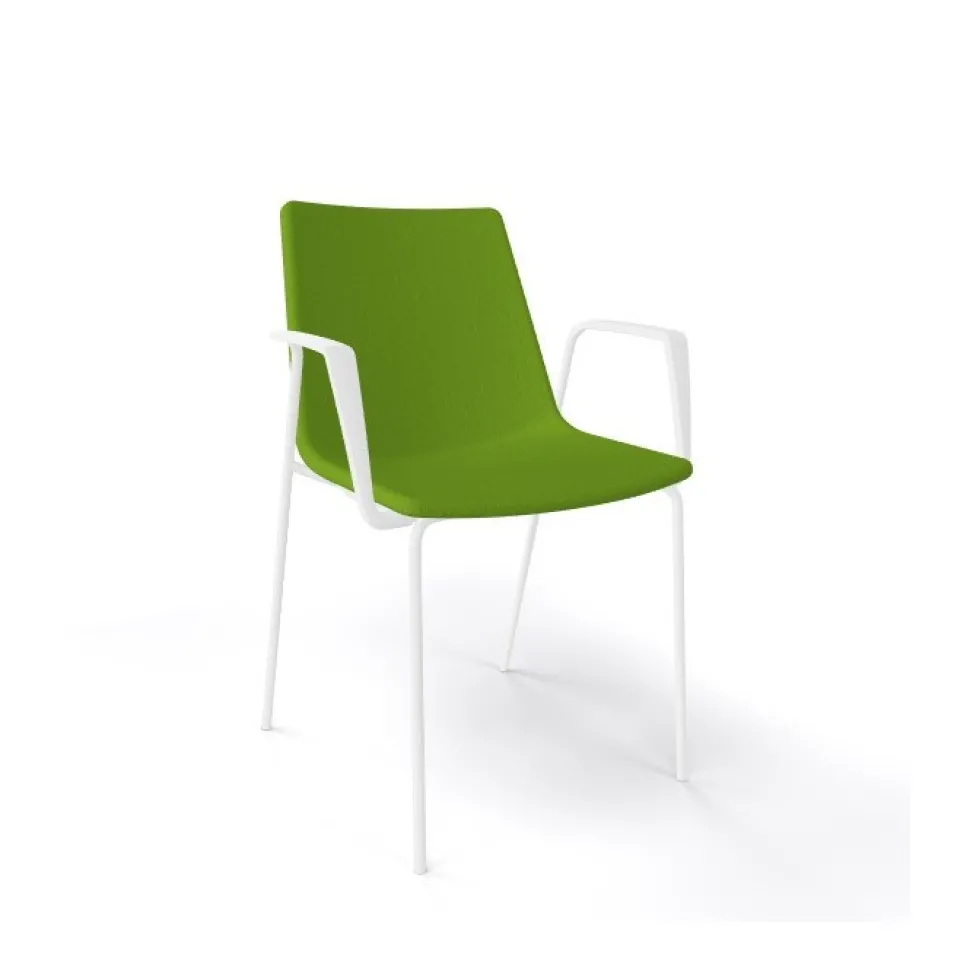 Sedia Akami Tb Imbottita Con Braccioli