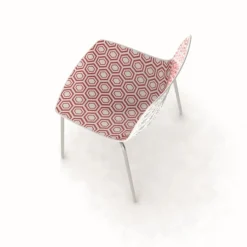 Sedia Alhambra Na Con Seduta In Tecnopolimero Multicolore