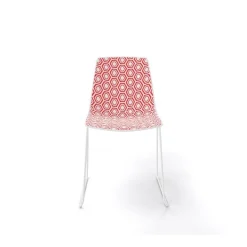 Sedia Alhambra S Con Seduta In Tecnopolimero Multicolore
