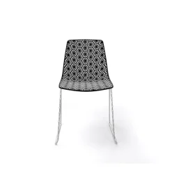 Sedia Alhambra S Con Seduta In Tecnopolimero Multicolore