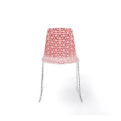 Sedia Alhambra S Con Seduta In Tecnopolimero Multicolore