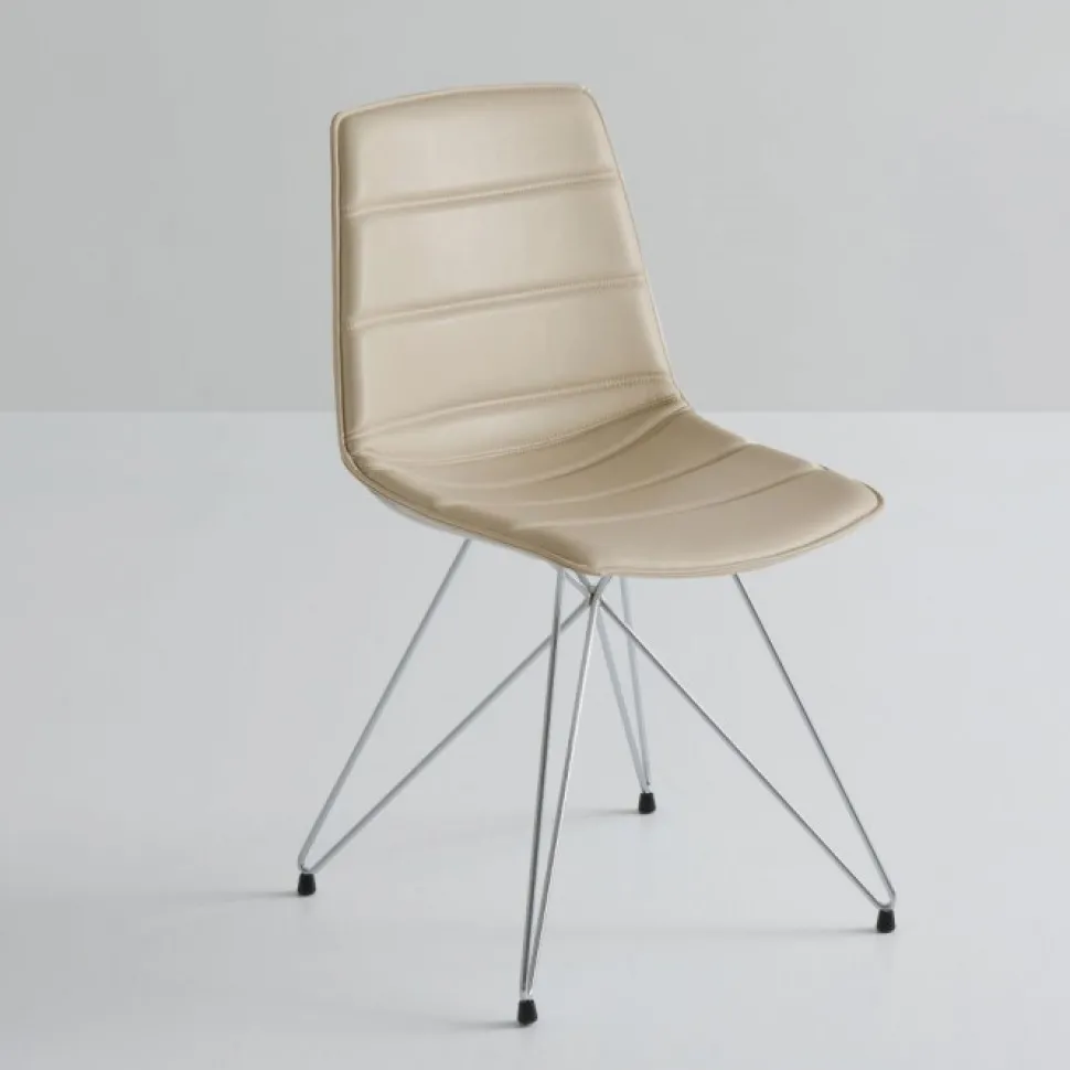 Sedia Alhambra Tc Imbottita Con Seduta Imbottita