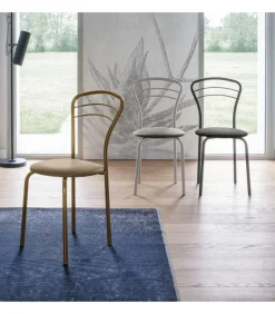 Sedia Bogota, 100% Made In Italy.