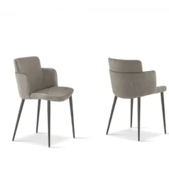 Sedia Carol Imbottita E Rivestita.