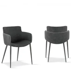 Sedia Carol Imbottita E Rivestita.