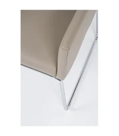 Sedia C-Br Sixty Pu Tortora