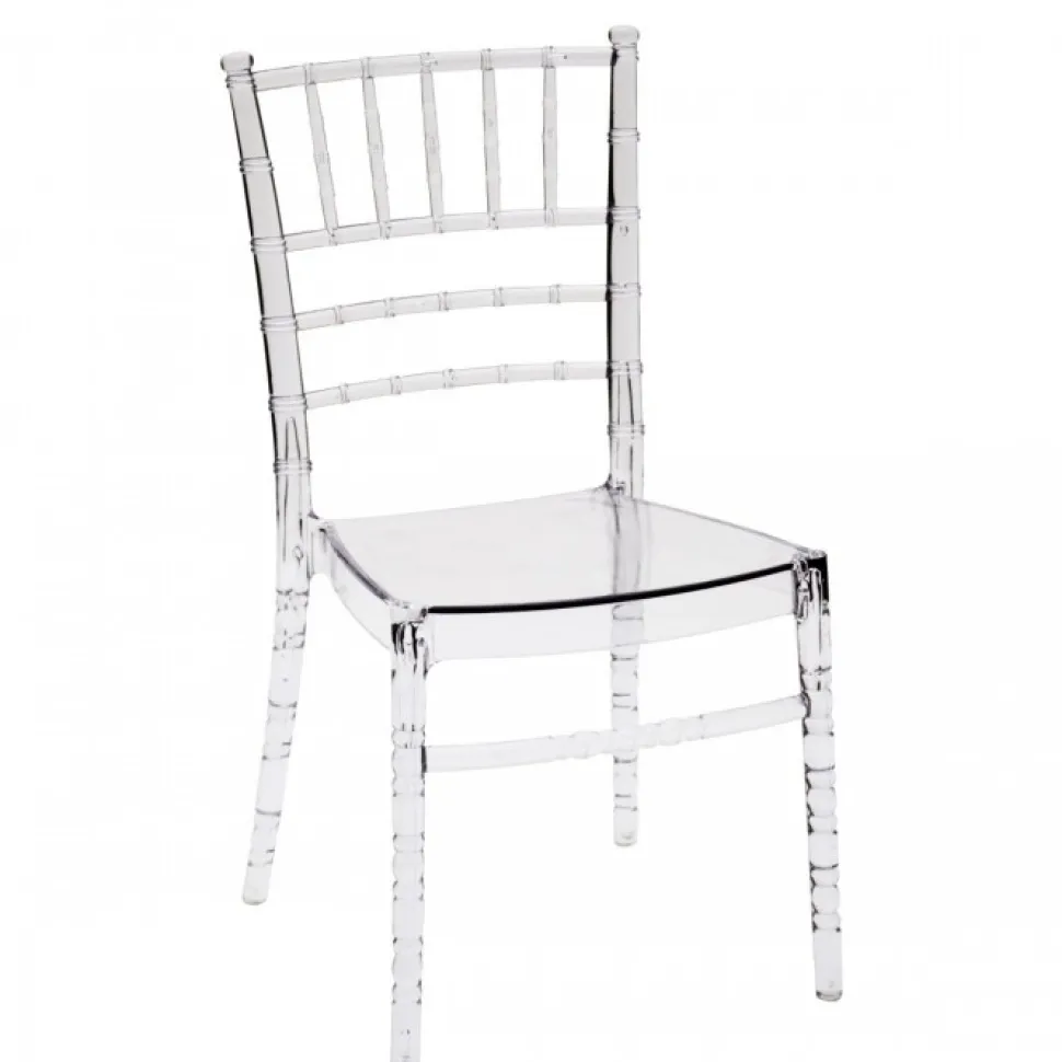Sedia Chiavari Ice In Polipropilene Trasparente