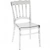 Sedia Chiavari Lux Ice In Polipropilene Trasparente