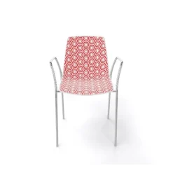 Sedia Con Braccioli Alhambra Tb E Seduta In Tecnopolimero Multicolore