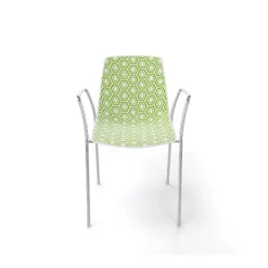 Sedia Con Braccioli Alhambra Tb E Seduta In Tecnopolimero Multicolore