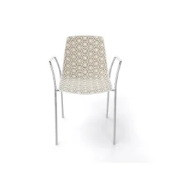 Sedia Con Braccioli Alhambra Tb E Seduta In Tecnopolimero Multicolore