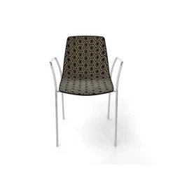 Sedia Con Braccioli Alhambra Tb E Seduta In Tecnopolimero Multicolore