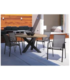 Sedia Con Braccioli Konnor Antracite Cx23