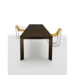 Sedia Con Braccioli, Metallo E Cuoio, Apelle P