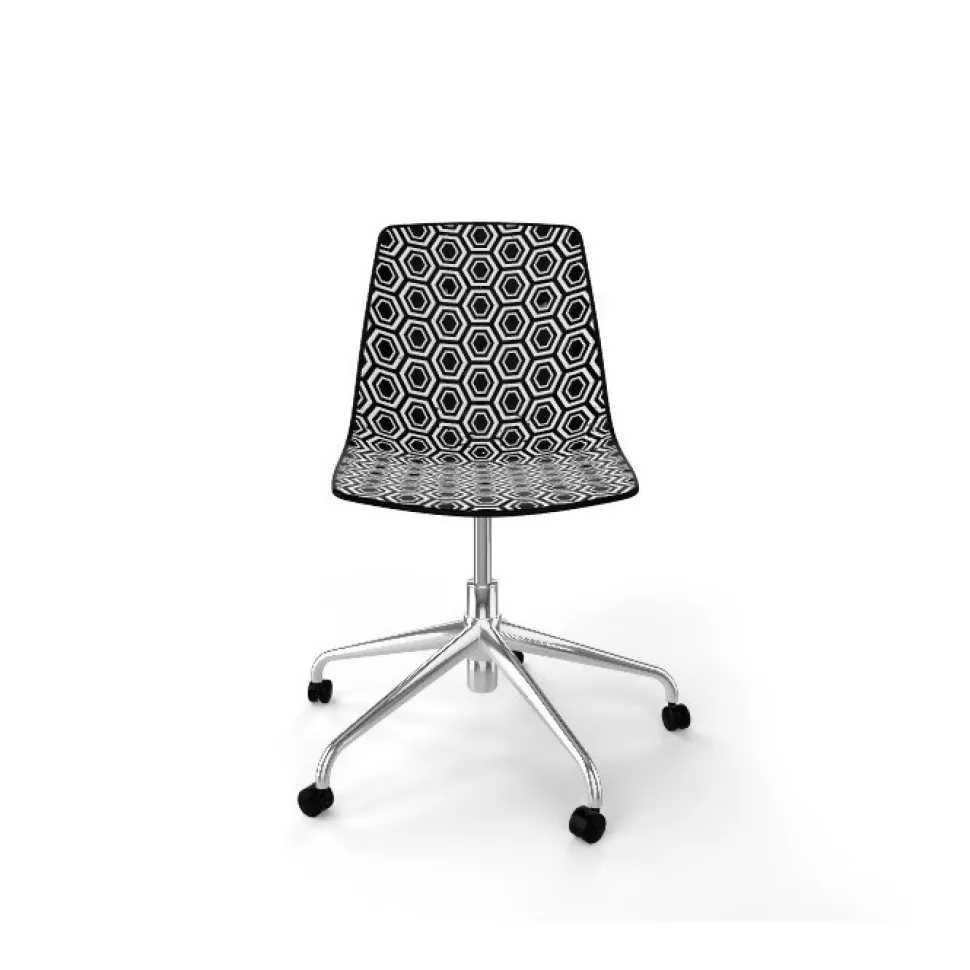 Sedia Con Ruote Alhambra 5Rgirevole E Regolabile In Altezza
