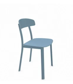 Sedia Con Struttura In Acciaio Verniciato