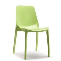 Sedia Da Giardino Ginevra 2334 Di Scab, Interamente Realizzata In Italia In Tecnopolimero Per L'Outdoor.
