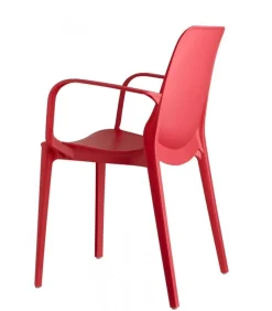 Sedia Da Giardino Ginevra Di Scab, E Realizzata In Tecnopolimero Per L'Outdoor, E Impilabile, Per Privati E Contract.