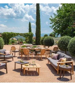 Sedia Da Giardino Made In Italy Twins Sd, Di Birex.