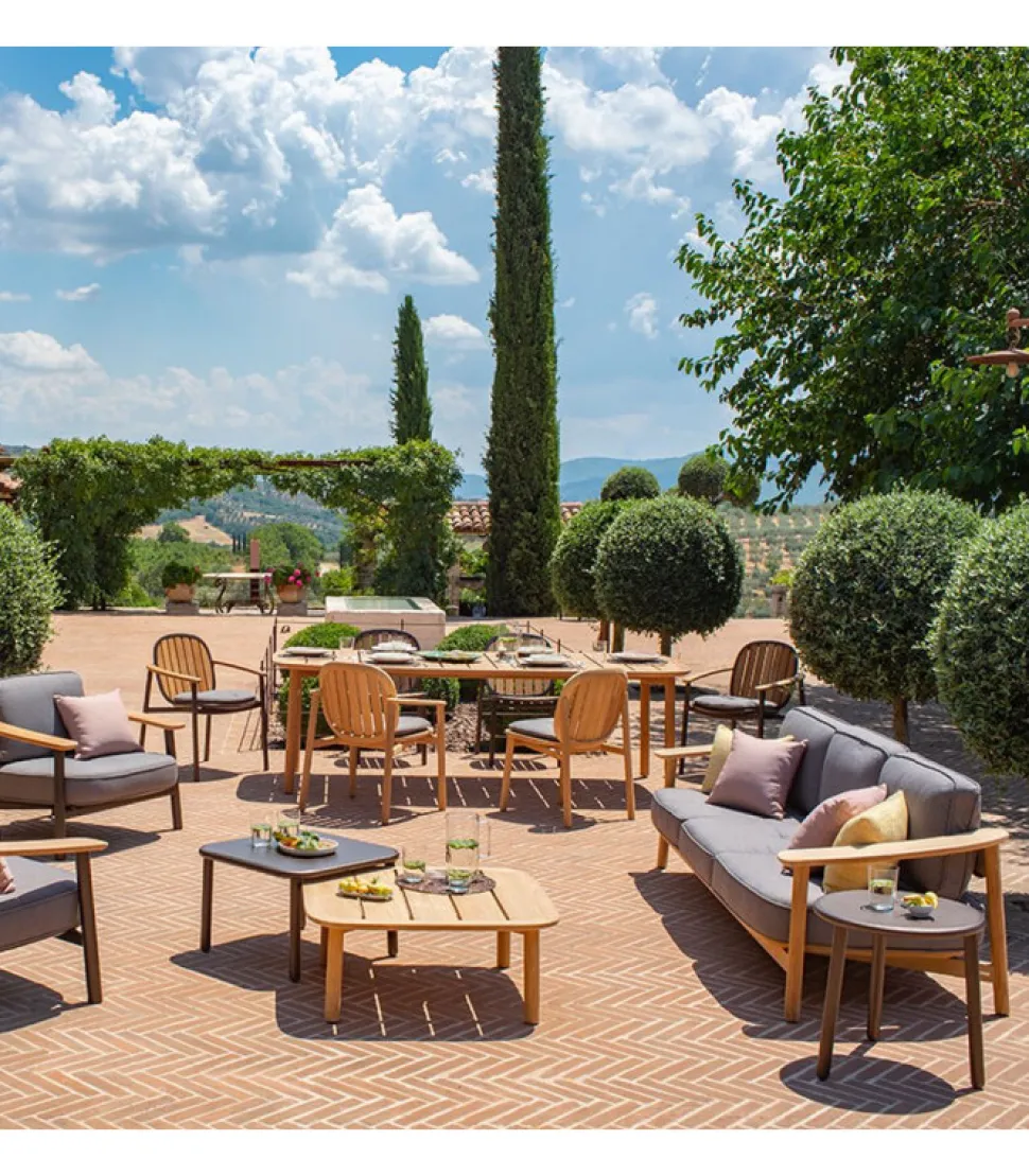 Sedia Da Giardino Made In Italy Twins Sd, Di Birex.