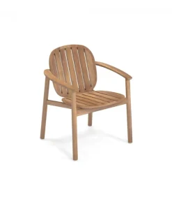 Sedia Da Giardino Twins St Di Emu, Made In Italy.