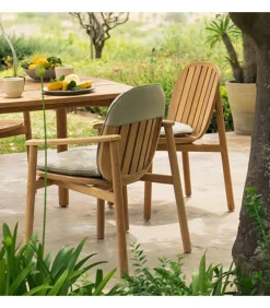 Sedia Da Giardino Twins St Di Emu, Made In Italy.