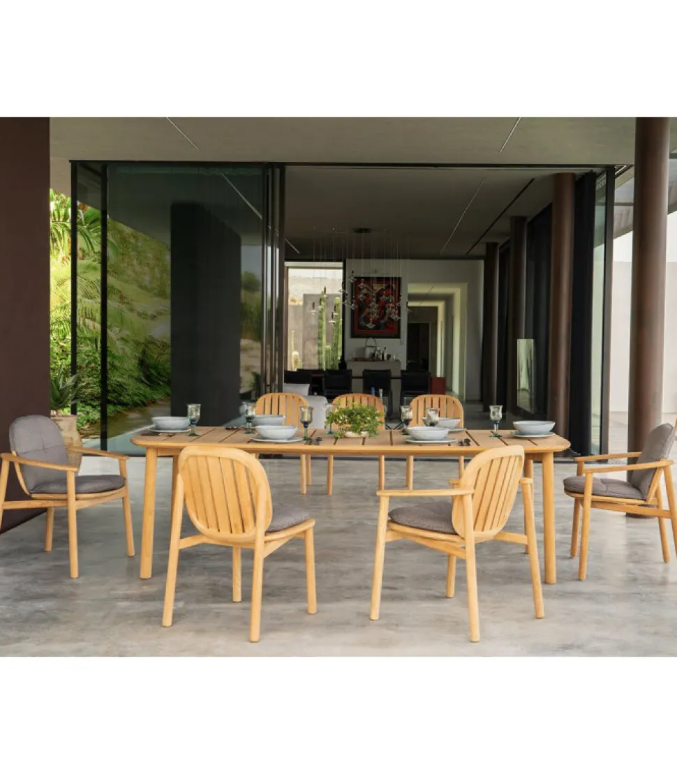 Sedia Da Giardino Twins St Di Emu, Made In Italy.