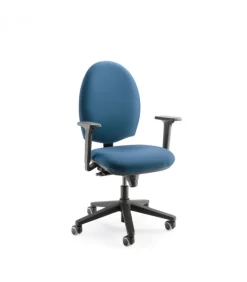 Sedia Da Ufficio Clck: Girevole, Regolabile E Imbottita, Schienale Alto