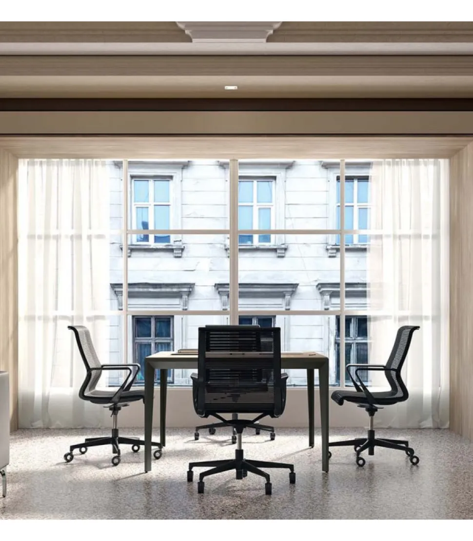 Sedia Da Ufficio Dinamica Soft, 100% Made In Italy.