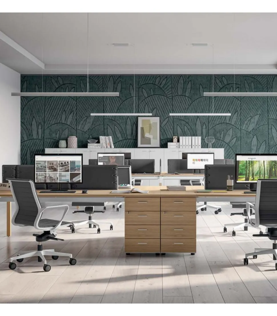 Sedia Da Ufficio Dinamica Soft, 100% Made In Italy.