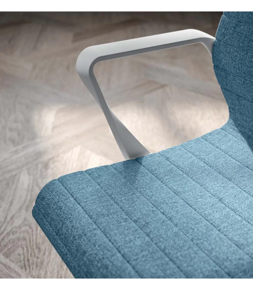 Sedia Da Ufficio Dinamica Soft, 100% Made In Italy.